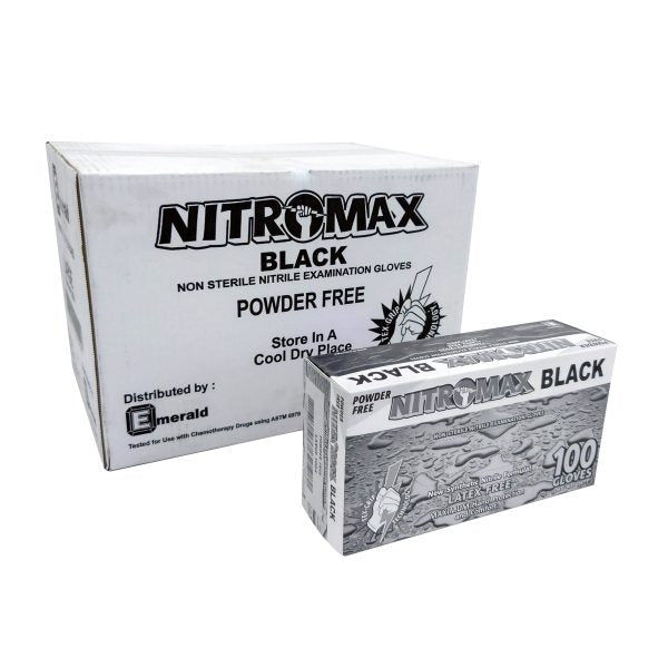 Emerald NitroMax Landscape Black Nitrile